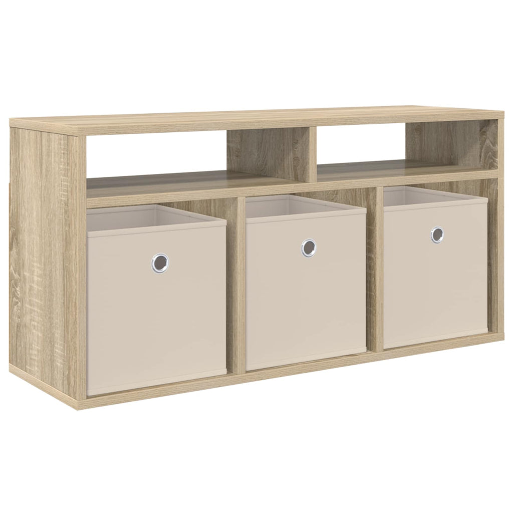 Lowboard con cassetto Rovere Sonoma 87 x 27,5 x 43 cm