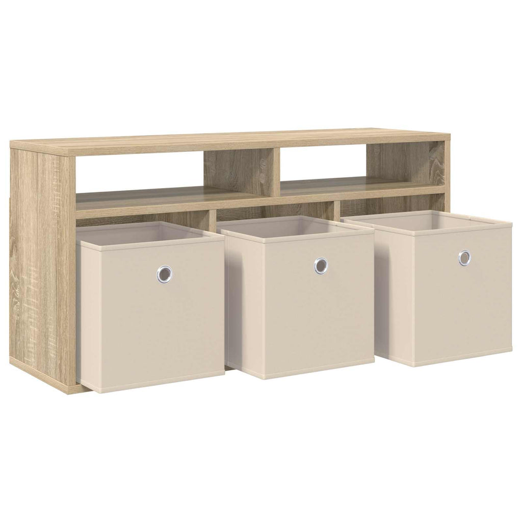 Lowboard con cassetto Rovere Sonoma 87 x 27,5 x 43 cm