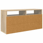 Lowboard con cassetto Rovere Sonoma 87 x 27,5 x 43 cm