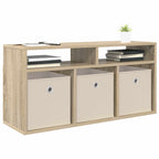 Lowboard con cassetto Rovere Sonoma 87 x 27,5 x 43 cm