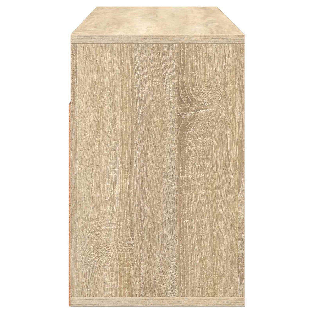Lowboard con cassetto Rovere Sonoma 87 x 27,5 x 43 cm