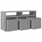 Lowboard con cassetto Grigio Sonoma 87 x 27,5 x 43 cm