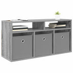 Lowboard con cassetto Grigio Sonoma 87 x 27,5 x 43 cm