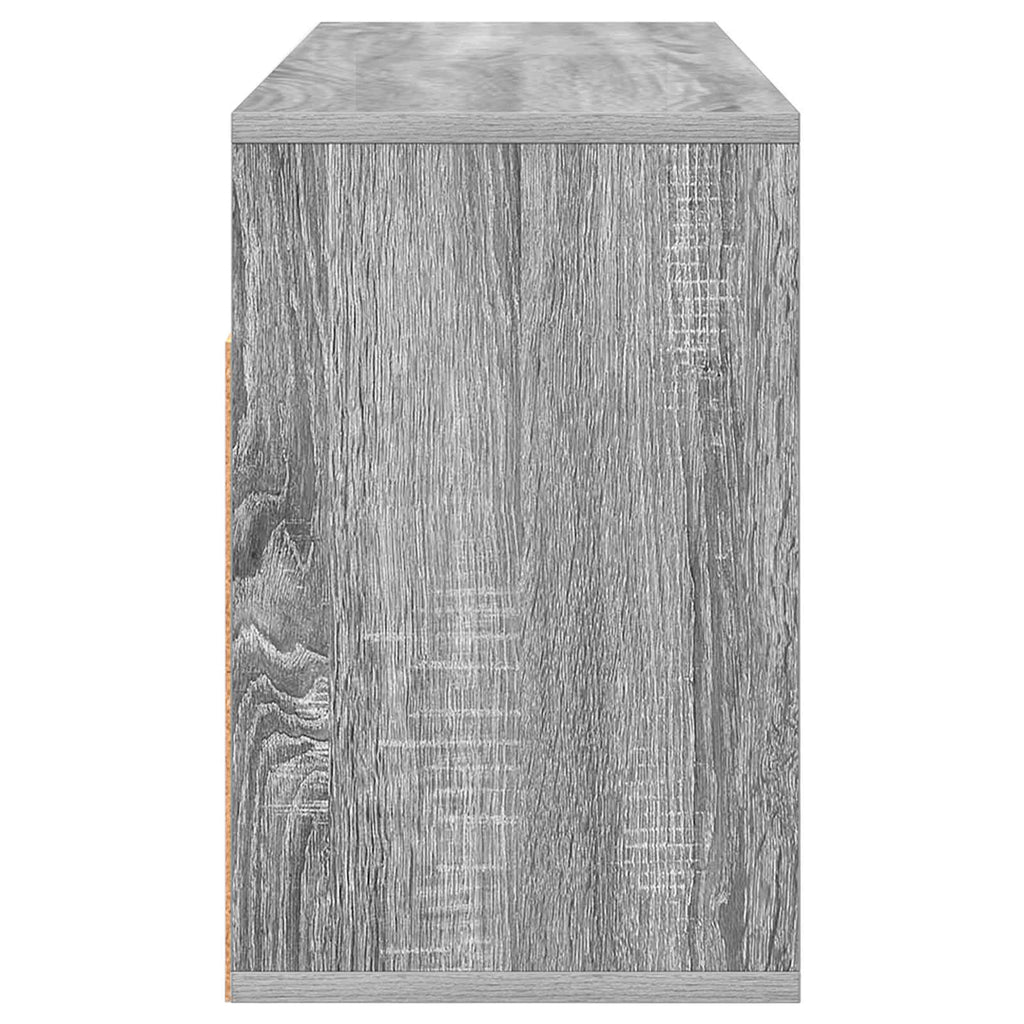 Lowboard con cassetto Grigio Sonoma 87 x 27,5 x 43 cm