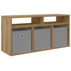 Lowboard con cassetto Rovere artigianale 87 x 27,5 x 43 cm