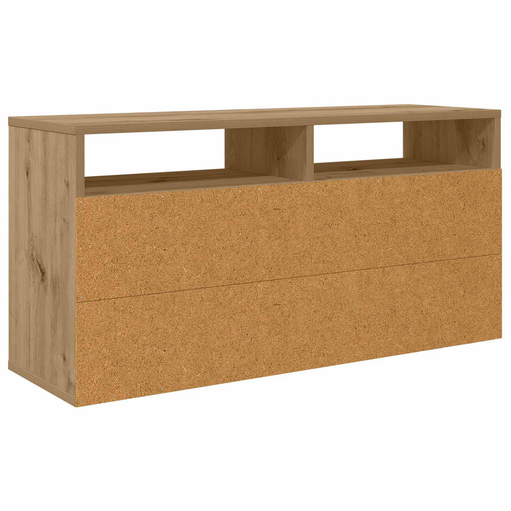 Lowboard con cassetto Rovere artigianale 87 x 27,5 x 43 cm