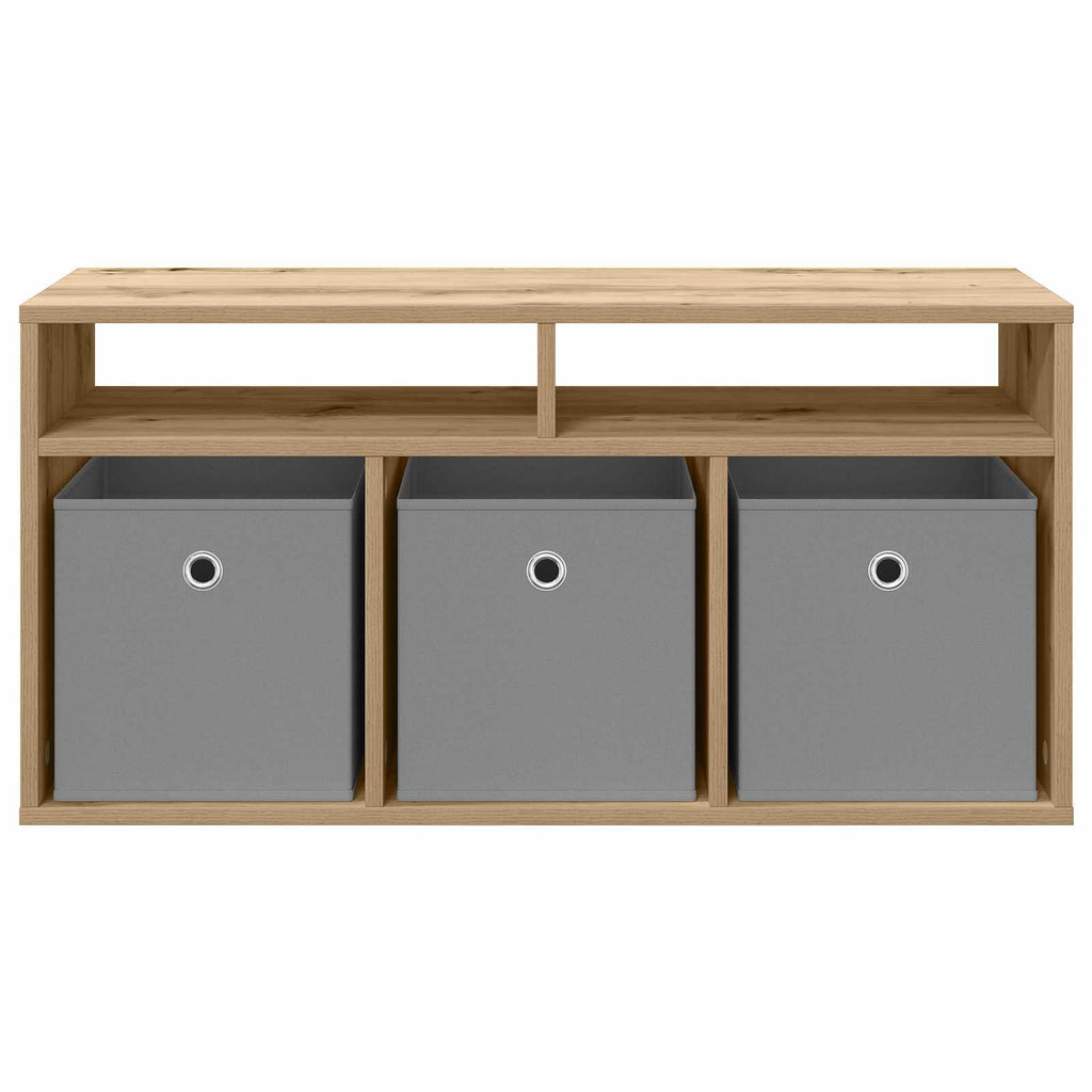 Lowboard con cassetto Rovere artigianale 87 x 27,5 x 43 cm
