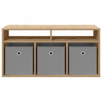 Lowboard con cassetto Rovere artigianale 87 x 27,5 x 43 cm