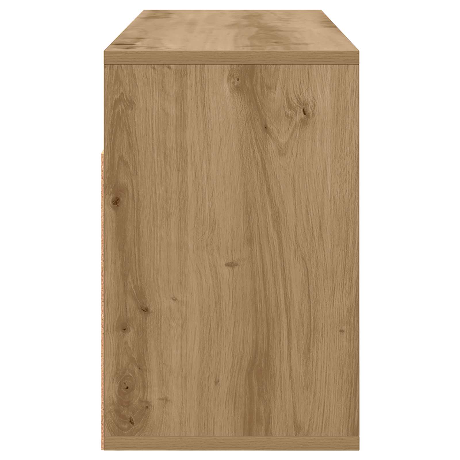 Lowboard con cassetto Rovere artigianale 87 x 27,5 x 43 cm
