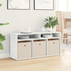 Lowboard con cassetto Bianco 102 x 32 x 48,5 cm