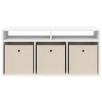 Lowboard con cassetto Bianco 102 x 32 x 48,5 cm