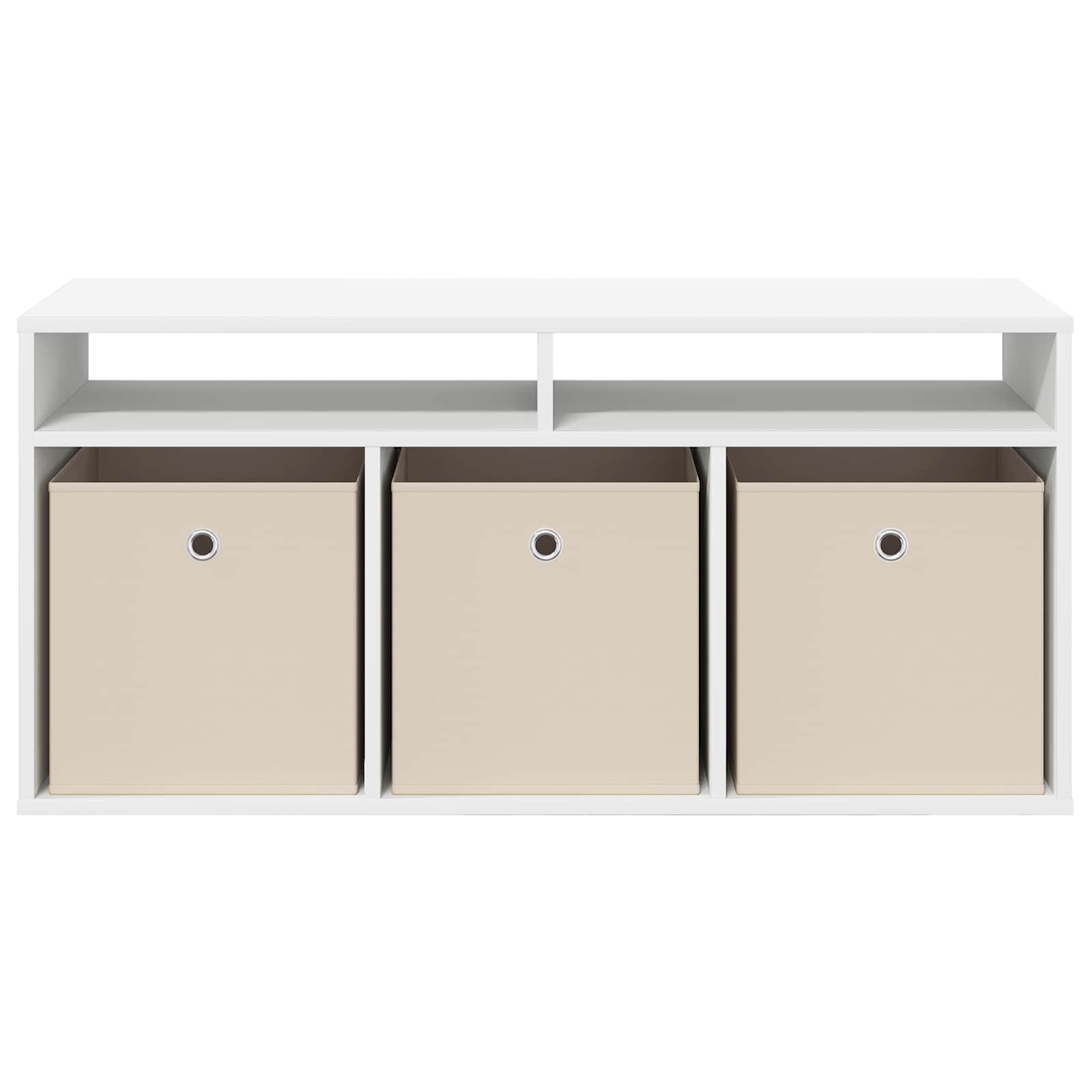 Lowboard con cassetto Bianco 102 x 32 x 48,5 cm