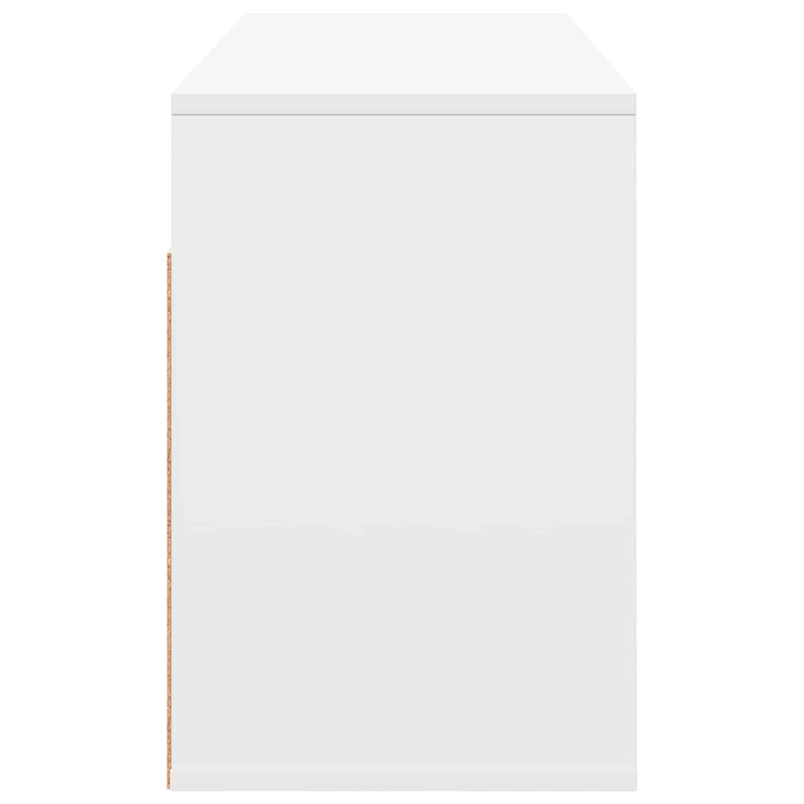 Lowboard con cassetto Bianco 102 x 32 x 48,5 cm