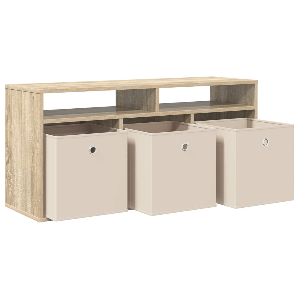 Lowboard con cassetto Rovere Sonoma 102 x 32 x 48,5 cm