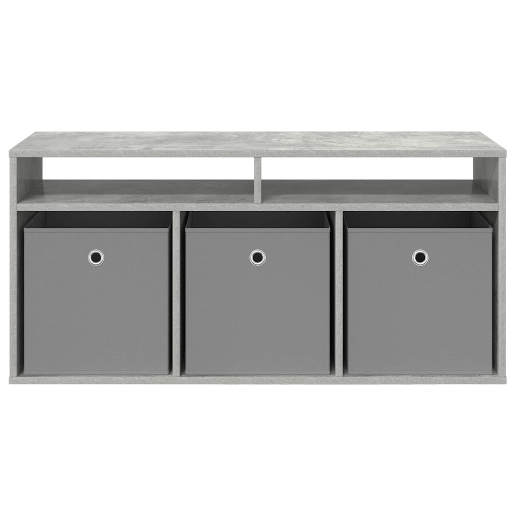Lowboard con cassetto Grigio cemento 102 x 32 x 48,5 cm