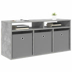 Lowboard con cassetto Grigio cemento 102 x 32 x 48,5 cm