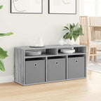 Lowboard con cassetto Grigio Sonoma 102 x 32 x 48,5 cm