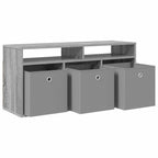 Lowboard con cassetto Grigio Sonoma 102 x 32 x 48,5 cm