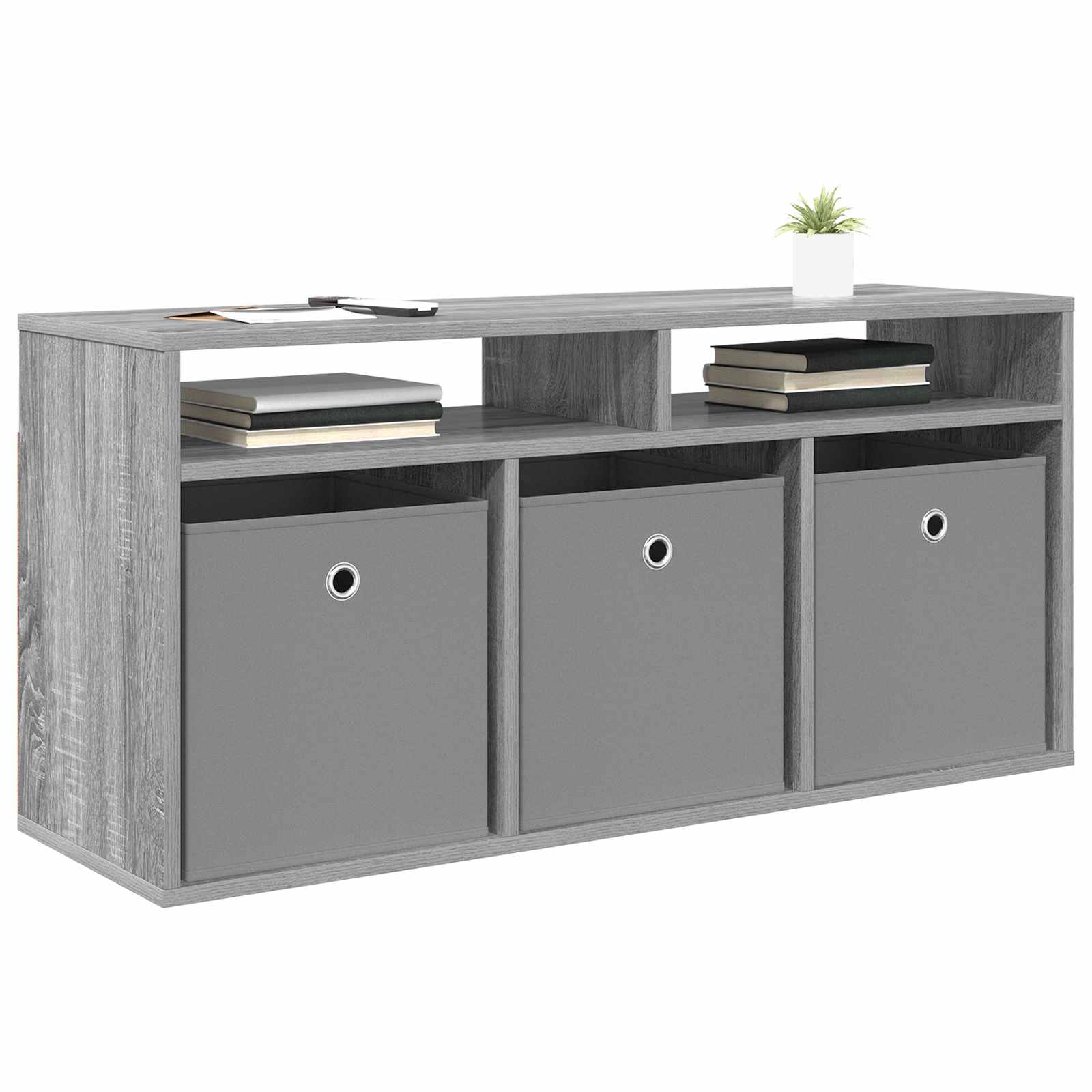 Lowboard con cassetto Grigio Sonoma 102 x 32 x 48,5 cm