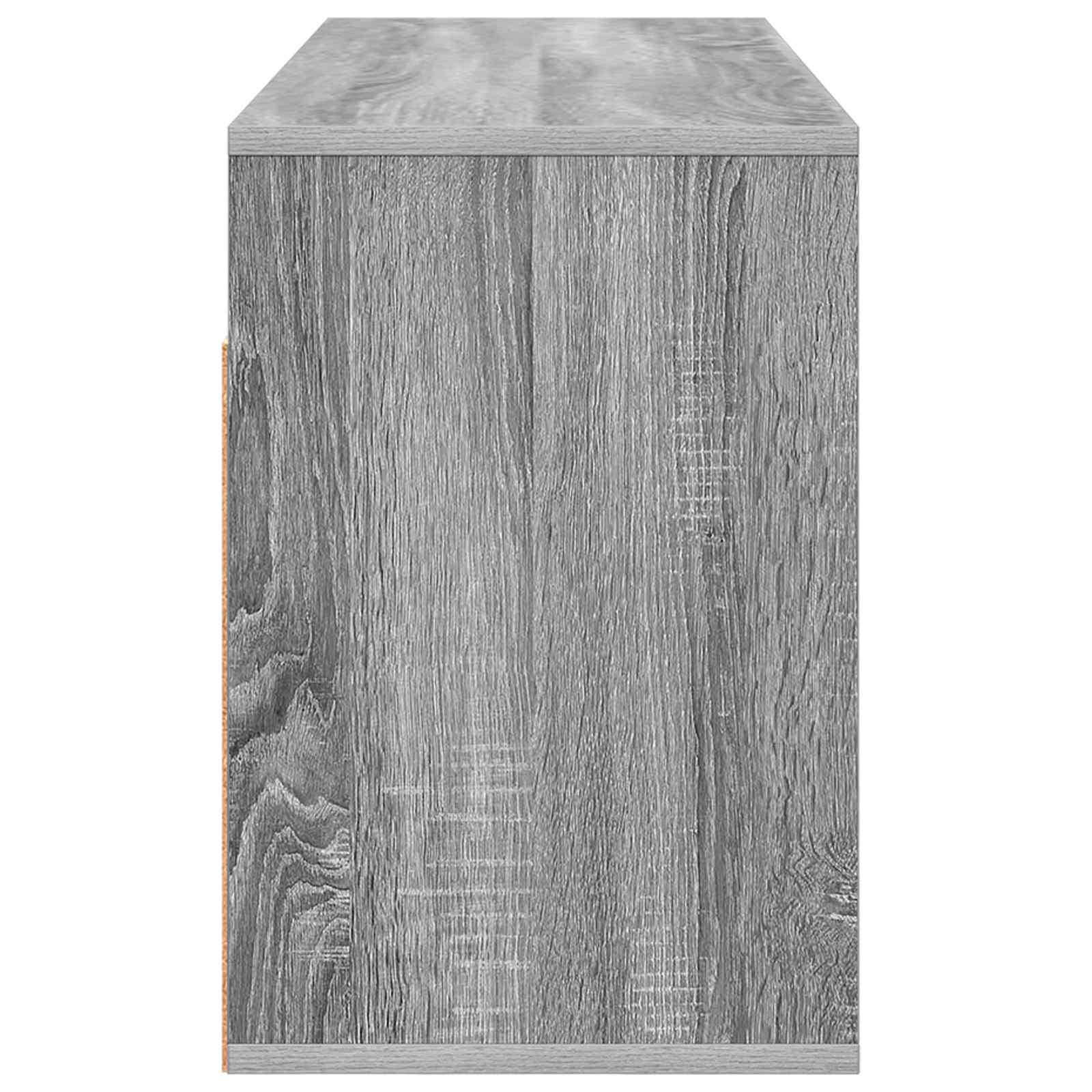 Lowboard con cassetto Grigio Sonoma 102 x 32 x 48,5 cm