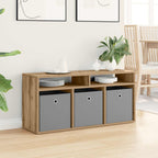 Lowboard con cassetto Rovere artigianale 102 x 32 x 48,5 cm