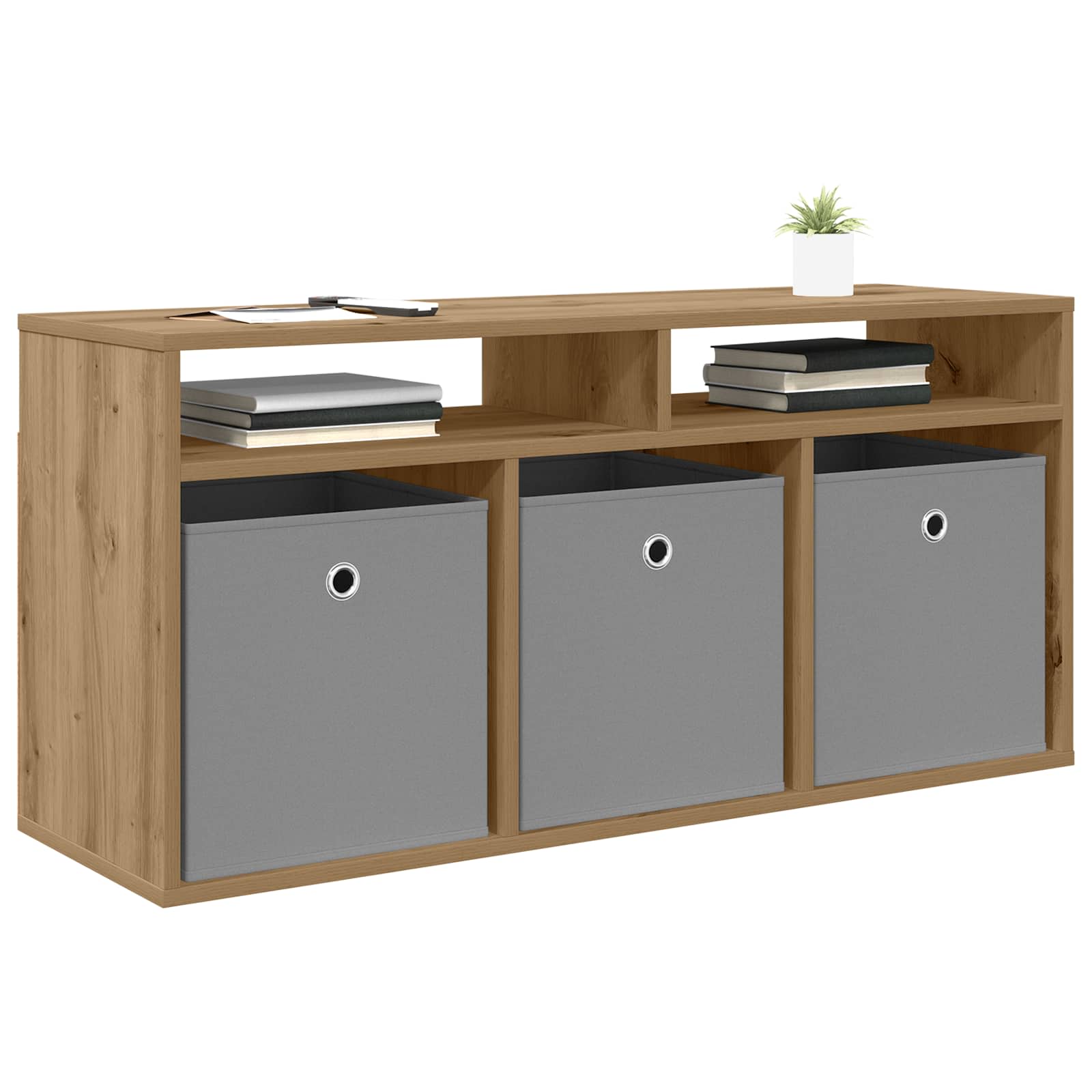 Lowboard con cassetto Rovere artigianale 102 x 32 x 48,5 cm