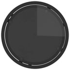 Set di Tavolini da Caffè 2 pcs 55 x 55 x 45 cm acciaio