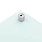 Schienale da cucina 2 pcs Bianco 90 x 40 cm vetro temperato