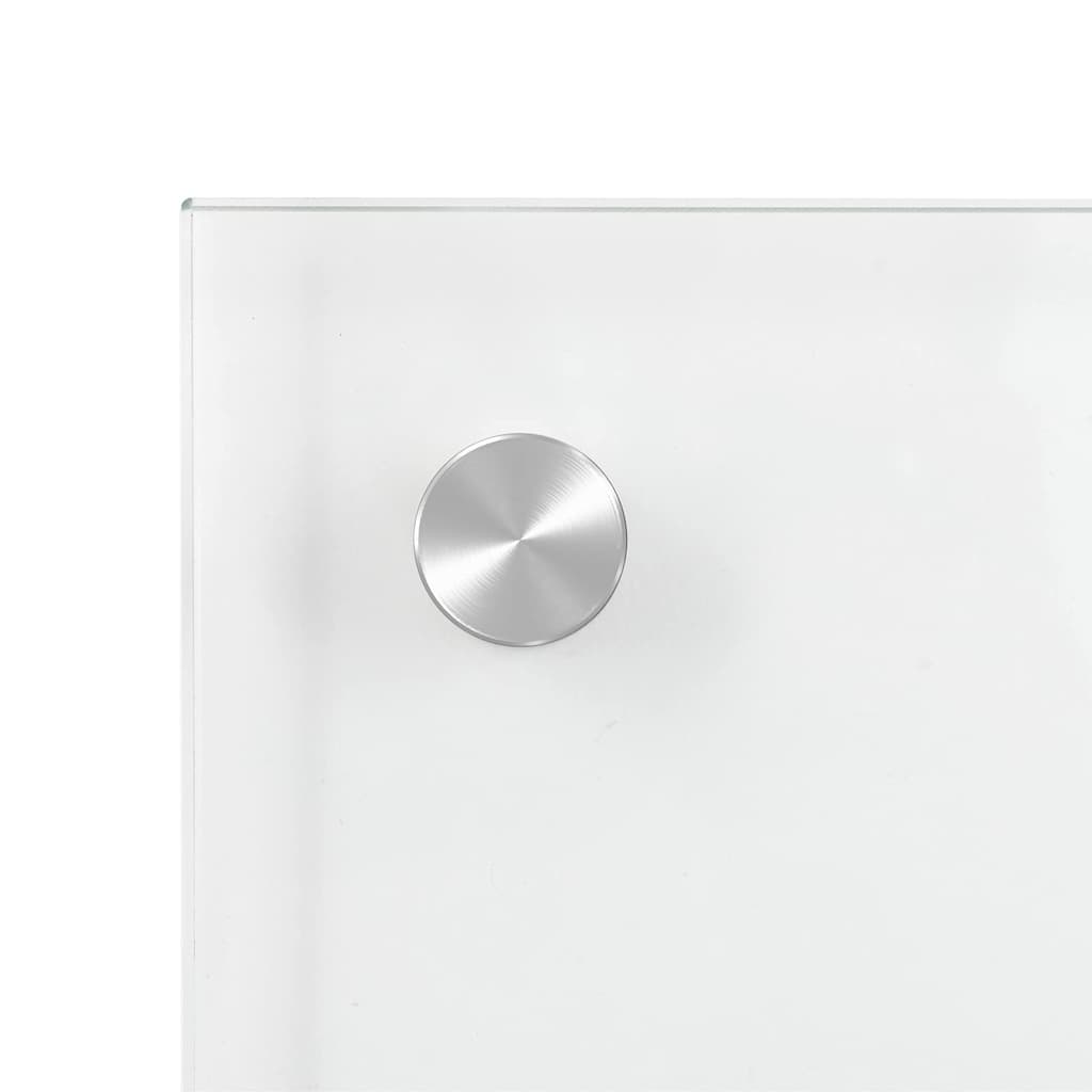 Schienale da cucina 2 pcs Trasparente 90 x 40 cm