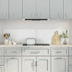 Schienale da cucina 2 pcs Trasparente 90 x 40 cm