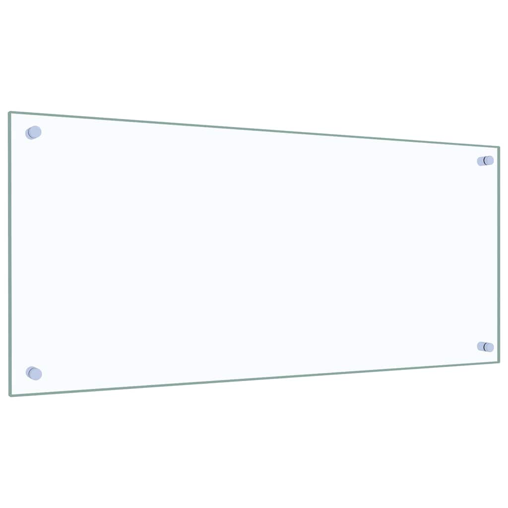 Schienale da cucina 2 pcs Trasparente 90 x 40 cm
