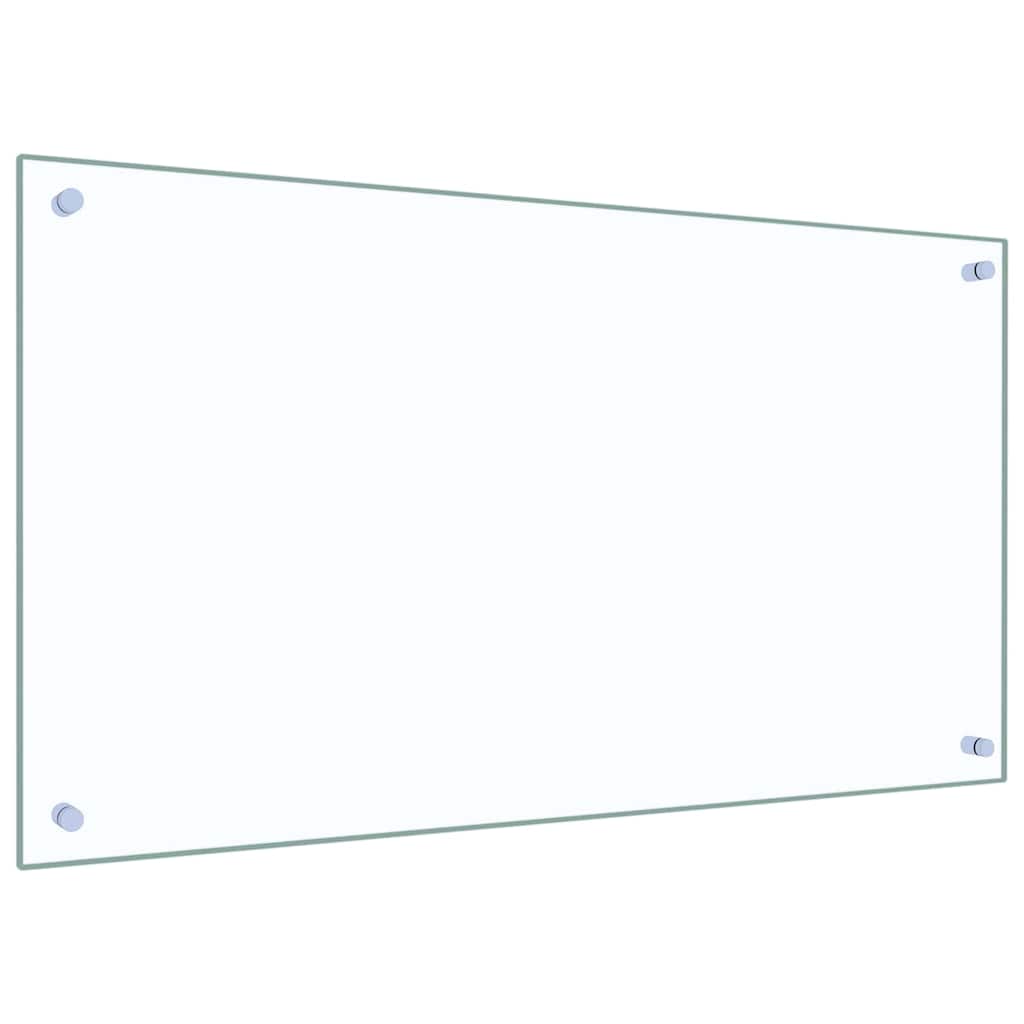 Schienale da cucina 2 pcs Trasparente 90 x 50 cm