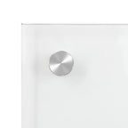 Schienale da cucina 2 pcs Trasparente 90 x 60 cm