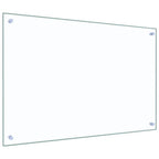 Schienale da cucina 2 pcs Trasparente 90 x 60 cm