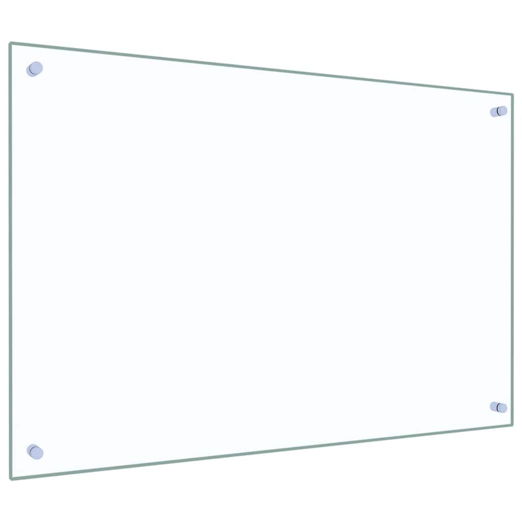 Schienale da cucina 2 pcs Trasparente 90 x 60 cm