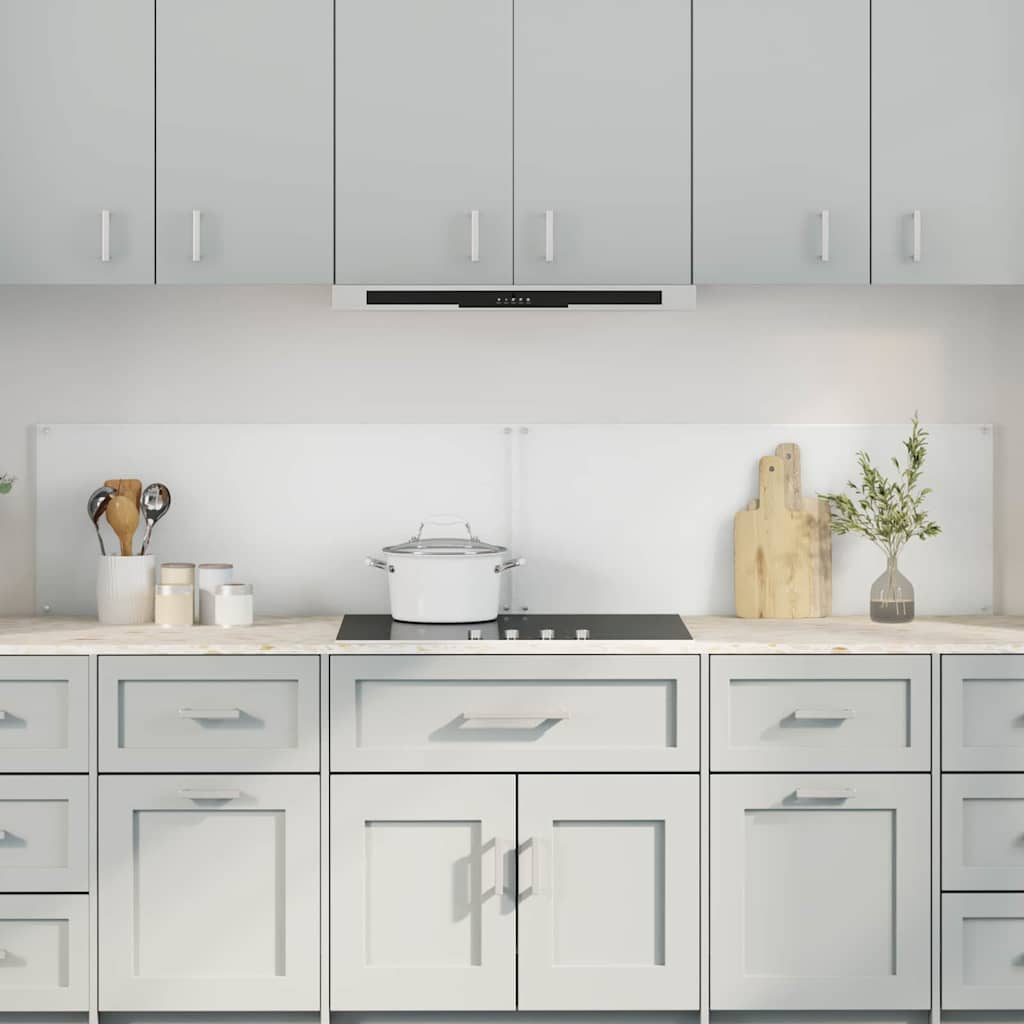 Schienale da cucina 2 pcs Trasparente 100 x 40 cm
