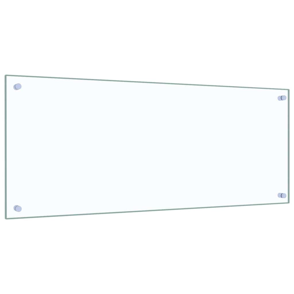 Schienale da cucina 2 pcs Trasparente 100 x 40 cm
