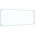 Schienale da cucina 2 pcs Trasparente 100 x 40 cm
