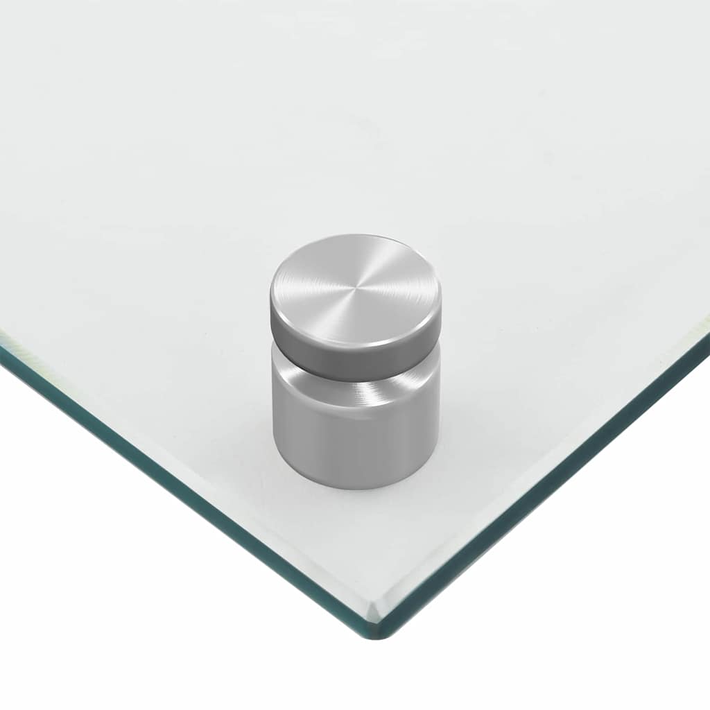 Schienale da cucina 2 pcs Trasparente 100 x 50 cm