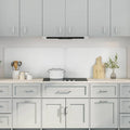 Schienale da cucina 2 pcs Trasparente 100 x 50 cm