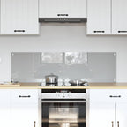 Schienale da cucina 2 pcs Grigio chiaro 70 x 40 cm