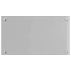 Schienale da cucina 2 pcs Grigio chiaro 70 x 40 cm