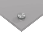 Schienale da cucina 2 pcs Grigio chiaro 70 x 50 cm