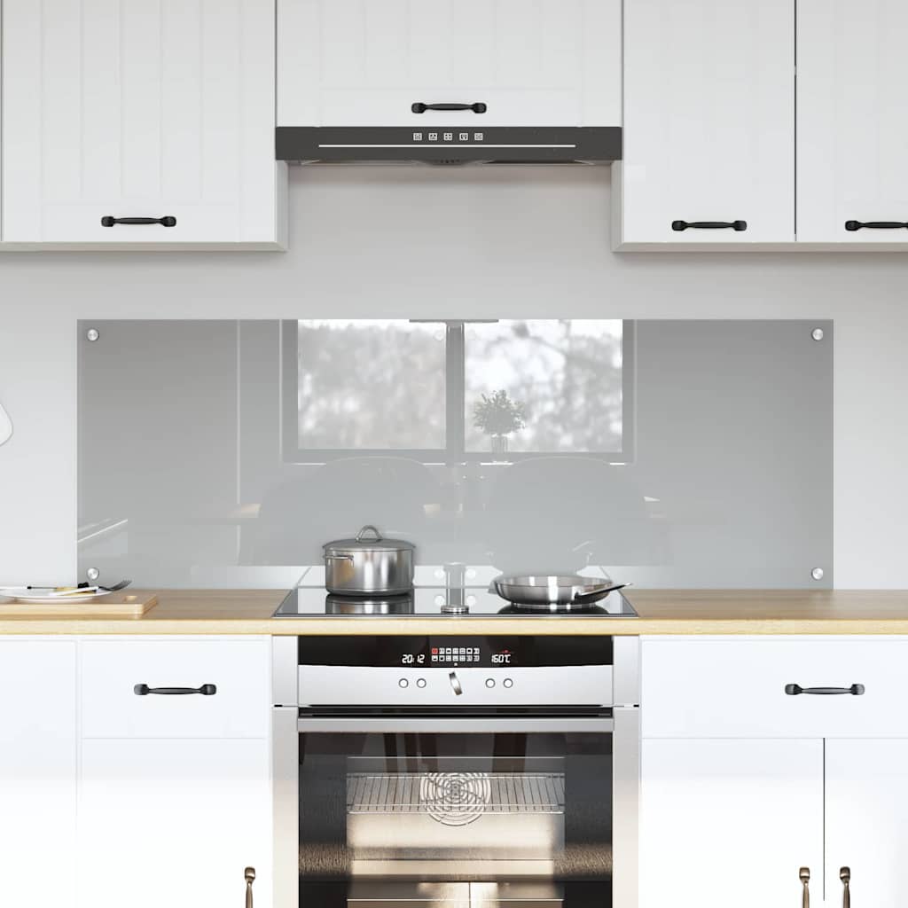 Schienale da cucina 2 pcs Grigio chiaro 70 x 50 cm