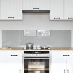 Schienale da cucina 2 pcs Grigio chiaro 80 x 40 cm