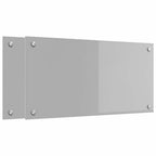 Schienale da cucina 2 pcs Grigio chiaro 80 x 40 cm