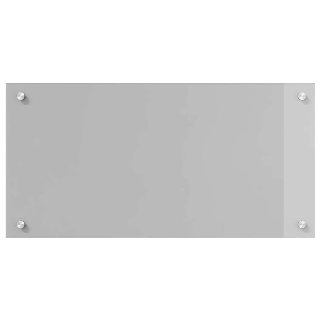 Schienale da cucina 2 pcs Grigio chiaro 80 x 40 cm