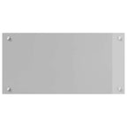 Schienale da cucina 2 pcs Grigio chiaro 80 x 40 cm