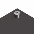 Schienale da cucina 2 pcs Grigio scuro 90 x 40 cm