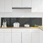 Schienale da cucina 2 pcs Grigio scuro 90 x 40 cm